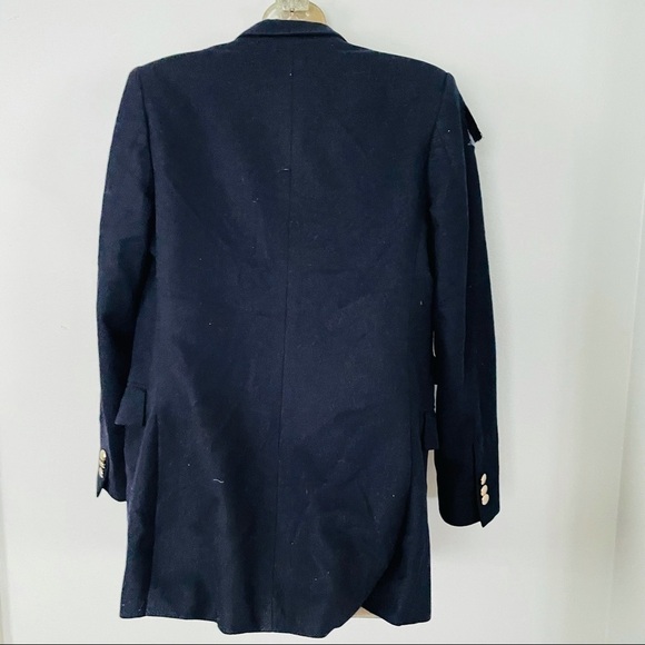 officine generale blue blazer gold buttons size 38 - Picture 4 of 5